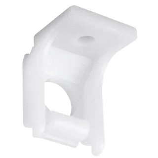 Estribo Perfil Para Riel P-909 Blanco (Caja 50 Unidades)