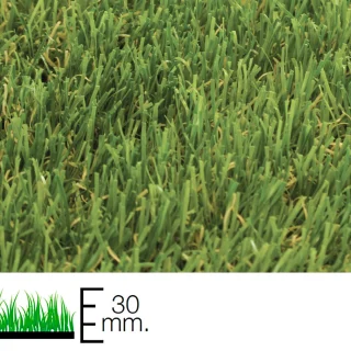 Cesped Artificial 30 mm. Rollo 2 x 10 Metros. Uso Domestico