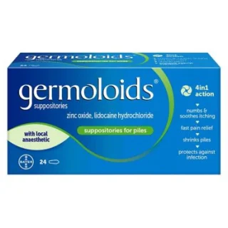 Supositorios Germoloides - 24 supositorios