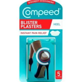 Apósitos para ampollas hidrocoloides para tacones altos Compeed, paquete de 5