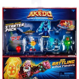 Figuras de acción del paquete de inicio Akedo Serie 2 Power Punch