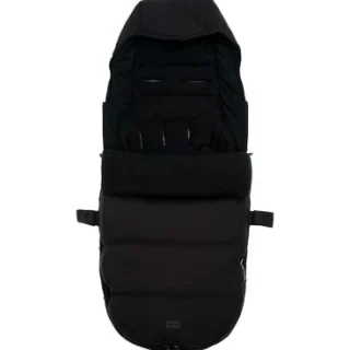 Saco de asiento universal para cochecito Bababing, color negro