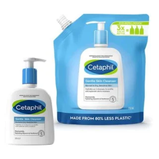 Paquete de recambio de limpiador suave Cetaphil