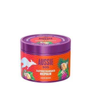 Mascarilla capilar reparadora supercargada Aussie SOS 500 ml