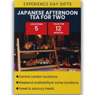 Té de la tarde japonés para dos en Activity Superstore