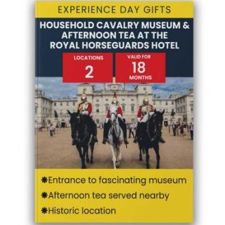 Supertienda de actividades Museo de la Caballería de la Casa Real Té de la tarde en el Hotel Royal Horseguards