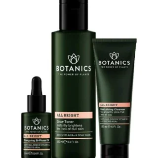 Paquete de rutina iluminadora total Botanics