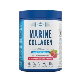 Colágeno marino en polvo Applied Nutrition fresa y frambuesa 300 g