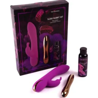 Conjunto de conejo elegante morado de Ann Summers