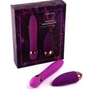 Conjunto Smooth Sensation de Ann Summers morado