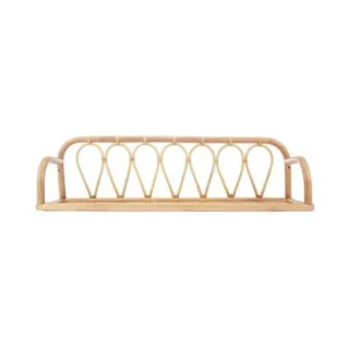 CuddleCo Aria Rattan Shelf - Large