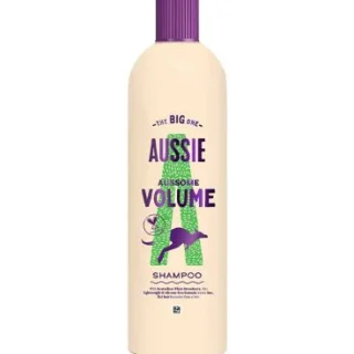 Champú Aussie Aussome Volume de 400 ml, fórmula que aumenta el volumen para cabello fino y sin volumen.
