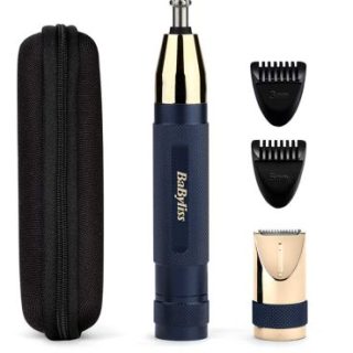 Recortador de nariz, orejas y cejas Babyliss Super-x Metal Series