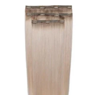 Beauty Works x Molly-Mae Deluxe Clip en rubio glaciar de 16 pulgadas