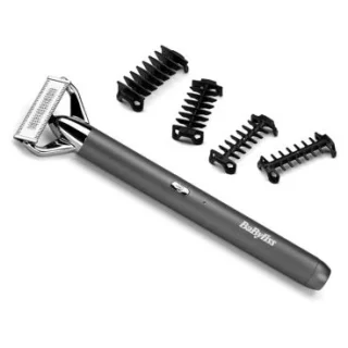 Recortadora de barba BaByliss Super-X Metal Series X-Blade, color plateado