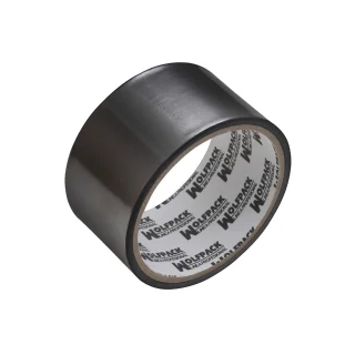 Cinta Adhesiva Aluminio Negra 48 mm. x  10 m. 66 micras