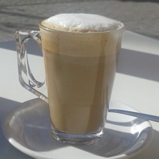 Taza Café transparente