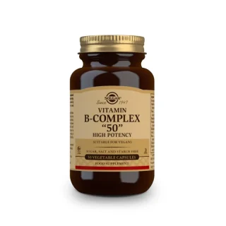 SOLGAR Vitamina B Complex 50 Cápsulas Vegetales