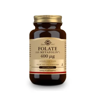 SOLGAR Folato Metafolin 400mcg (100 comprimidos)