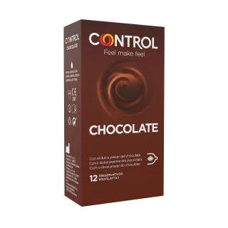 CONTROL Chocolate Preservativos 12 uds