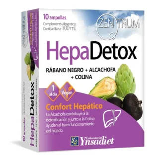 Zentrum Hepadetox 10 Ampollas