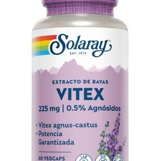 Solaray Vitex Sauzgatillo 60 Cápsulas
