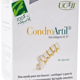 100% Natural Condroartil Con Colágeno Uc-Ii 90 Cápsulas