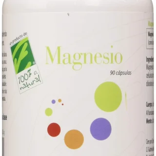 100% Natural Magnesio 90 Cápsulas