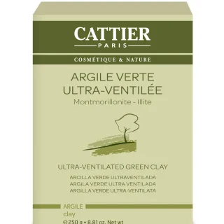 Cattier Arcilla Verde Ultraventilada 250 g
