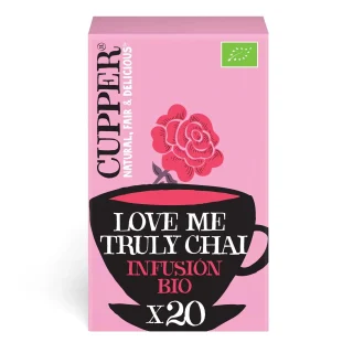 Cupper Infusión Love Me Truly Bio 20 Bolsas