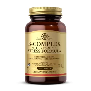 Solgar B-Complex Con Vit. C 100 Comprimidos