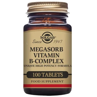 Solgar Megasorb B Complex 50 100 Comprimidos