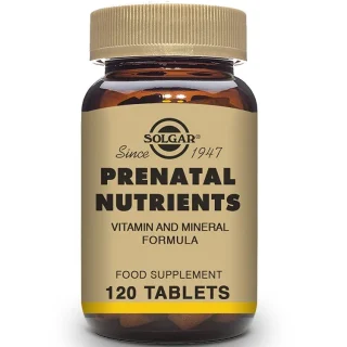 Solgar Nutrientes Prenatales 120 Comprimidos