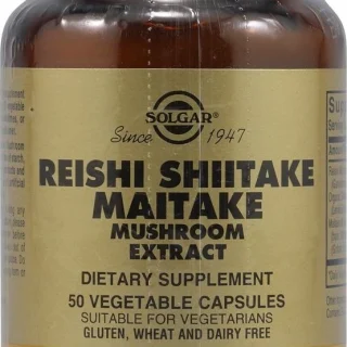 Solgar Reishi-Shiitake-Maitake 50 Vcaps