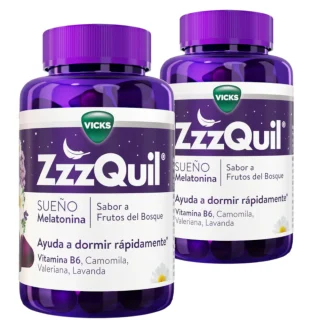 ZzzQuil Sueño Melatonina 2x60 Gummies