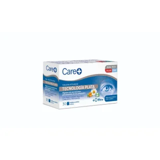 CARE+ Toallitas Oftálmicas Tecnología Plata 30 toallitas