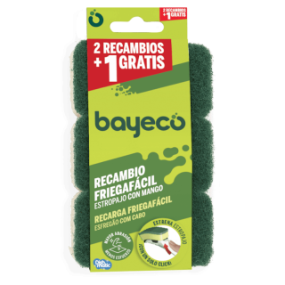 Bayeco Friegafácil Recambio Estropajo Verde