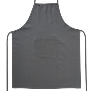 Delantal con bolsillo color Gris Antracita