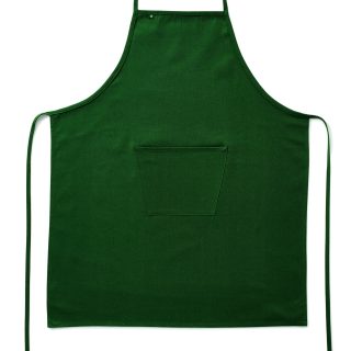 Delantal con bolsillo color Verde Inglés