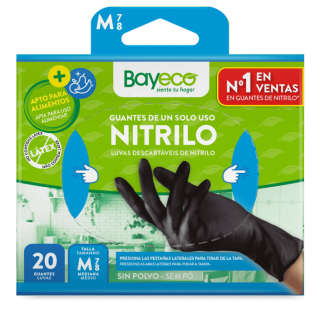 Bayeco Nitrilo 20 Negro